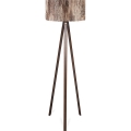 Stojacia lampa AYD 1xE27/40W/230V hnedá