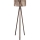 Stojacia lampa AYD 1xE27/40W/230V hnedá