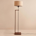Stojacia lampa AYD 1xE27/40W/230V hnedá