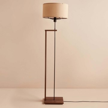 Stojacia lampa AYD 1xE27/40W/230V hnedá