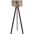 Stojacia lampa AYD 1xE27/40W/230V hnedá