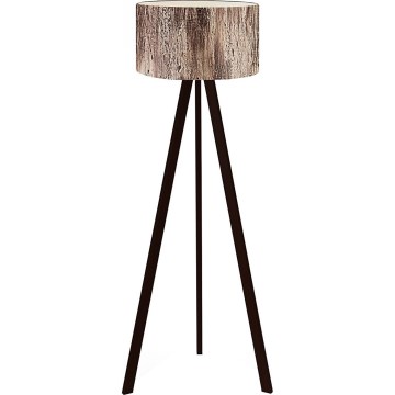 Stojacia lampa AYD 1xE27/40W/230V hnedá