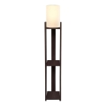 Stojacia lampa AYD 1xE27/40W/230V hnedá/krémová
