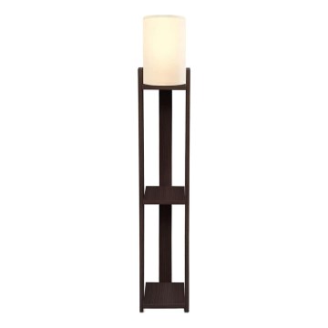 Stojacia lampa AYD 1xE27/40W/230V hnedá/krémová