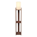 Stojacia lampa AYD 1xE27/40W/230V hnedá/krémová