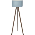 Stojacia lampa AYD 1xE27/40W/230V hnedá/modrá