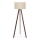 Stojacia lampa AYD 1xE27/60W/230V béžová/hnedá