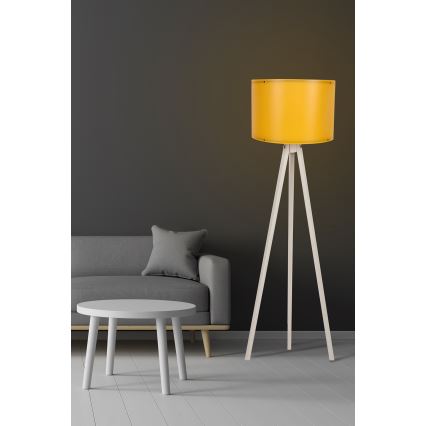 Stojacia lampa AYD 1xE27/60W/230V oranžová/béžová