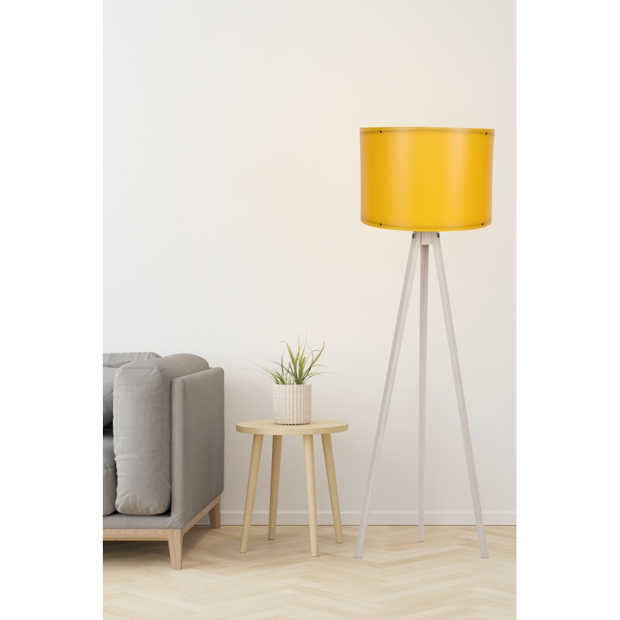Stojacia lampa AYD 1xE27/60W/230V oranžová/béžová