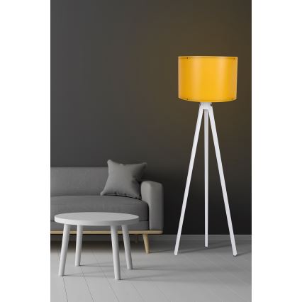 Stojacia lampa AYD 1xE27/60W/230V oranžová/biela