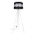 Stojacia lampa CORAL 1xE27/60W/230V biela/čierna/matný chróm
