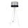 Stojacia lampa CORAL 1xE27/60W/230V biela/čierna/šedá/matný chróm