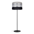 Stojacia lampa CORAL 1xE27/60W/230V čierna/šedá