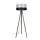 Stojacia lampa CORAL 1xE27/60W/230V hnedá/čierna/biela/matný chróm