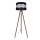 Stojacia lampa CORAL 1xE27/60W/230V hnedá/čierna/matný chróm