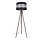 Stojacia lampa CORAL 1xE27/60W/230V hnedá/čierna/matný chróm