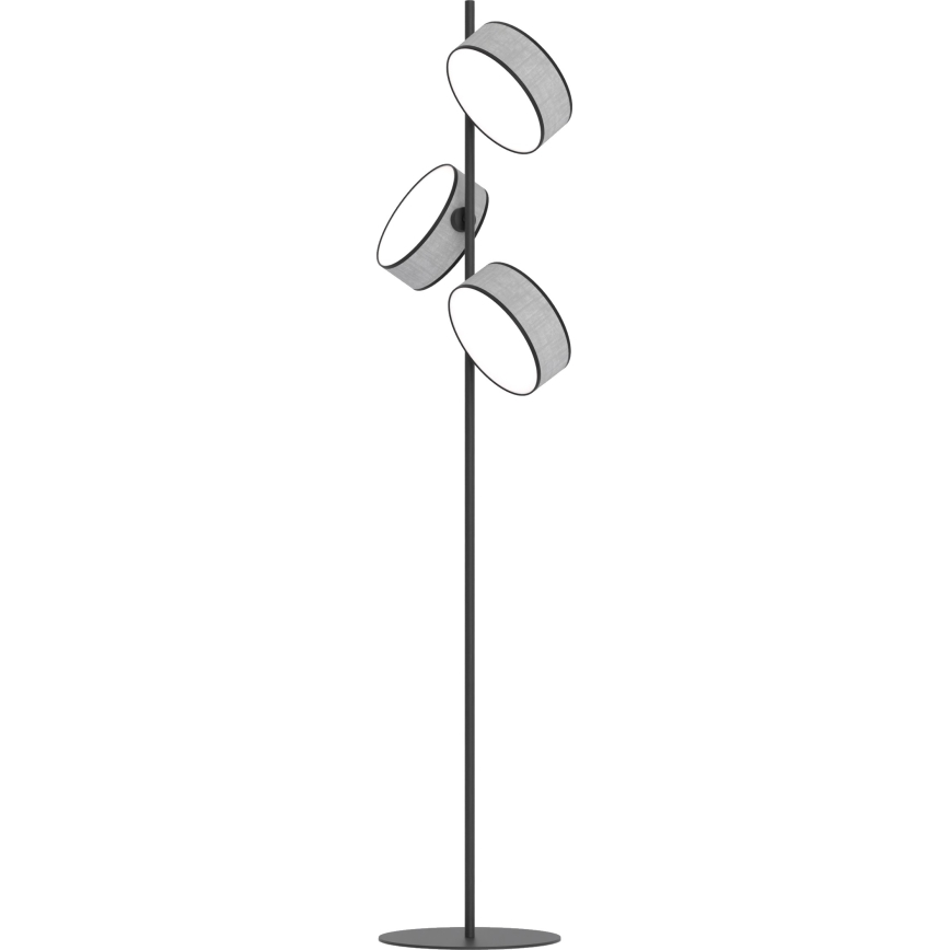 Stojacia lampa DRUMZ 3xE14/10W/230V sivá