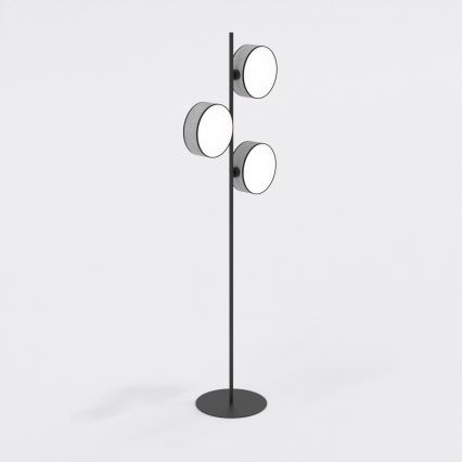 Stojacia lampa DRUMZ 3xE14/10W/230V sivá