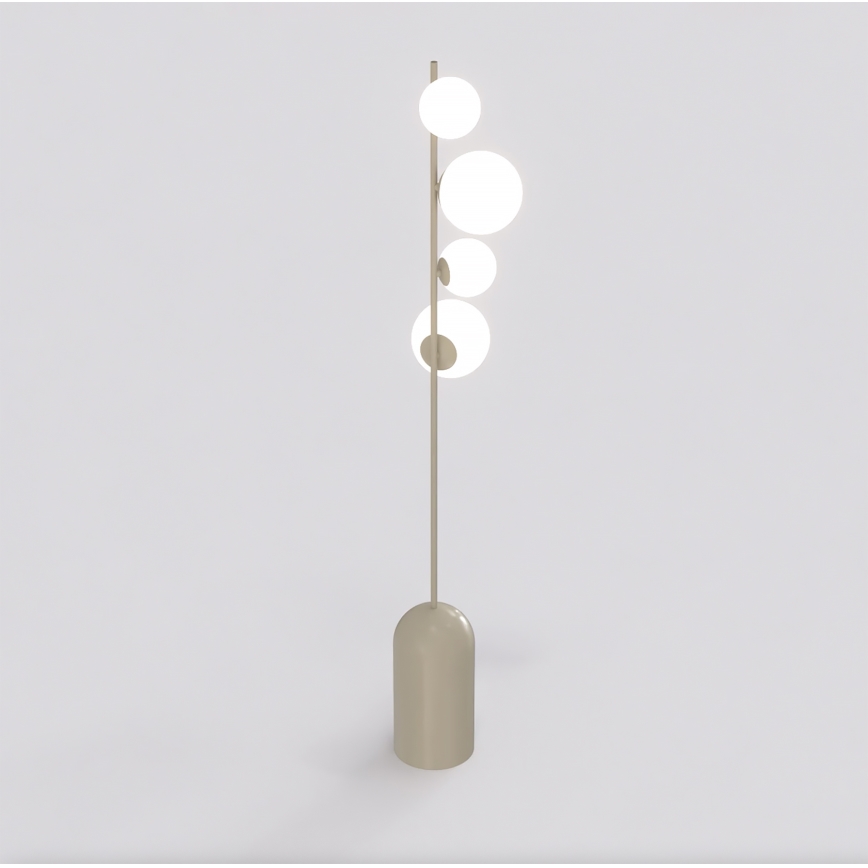 Stojacia lampa ETNO 4xG9/8W/230V béžová
