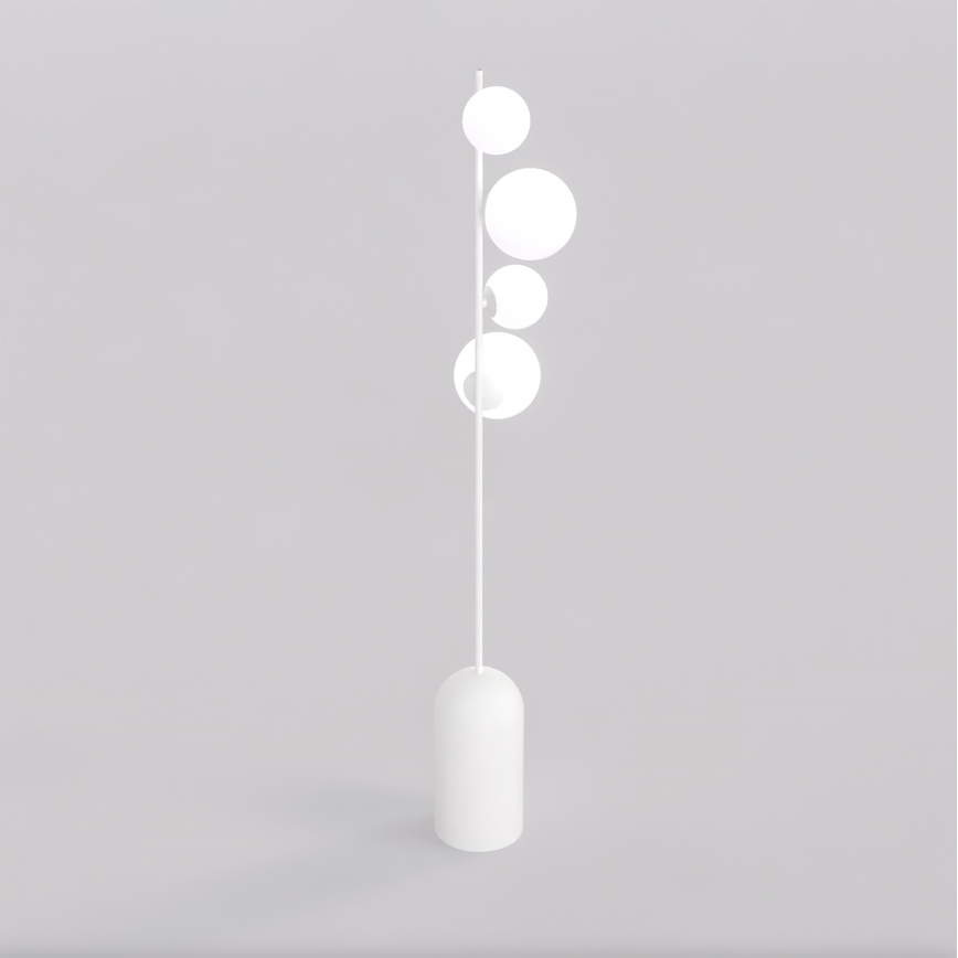 Stojacia lampa ETNO 4xG9/8W/230V biela