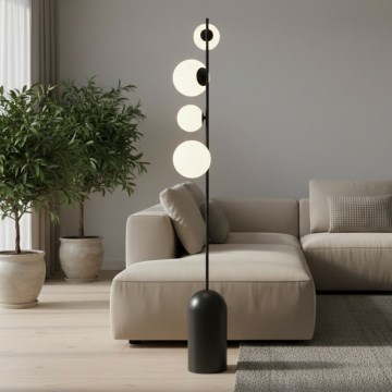 Stojacia lampa ETNO 4xG9/8W/230V čierna