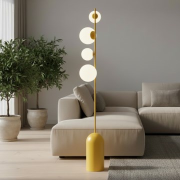 Stojacia lampa ETNO 4xG9/8W/230V oranžová