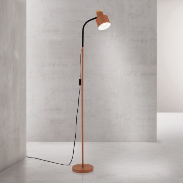 Stojacia lampa GILI 1xE27/40W/230V tehlová