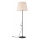 Stojacia lampa MARTINA 1xE27/15W/230V čierna/biela