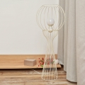 Stojacia lampa MERCURE 1xE27/15W/230V krémová