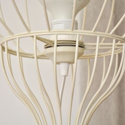 Stojacia lampa MERCURE 1xE27/15W/230V krémová