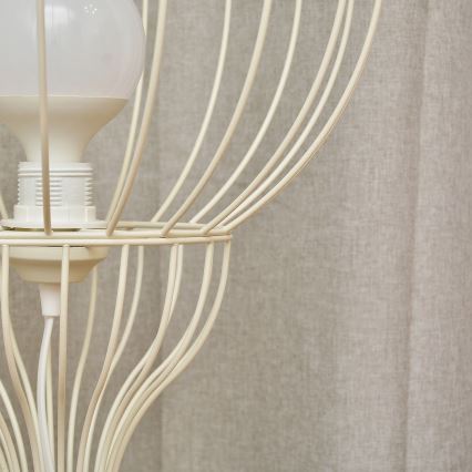 Stojacia lampa MERCURE 1xE27/15W/230V krémová