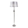 Stojacia lampa PRIMA 1xE27/60W/230V strieborná/lesklý chróm