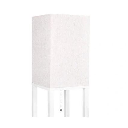 Stojacia lampa s poličkami 1xE27/60W/230V biela