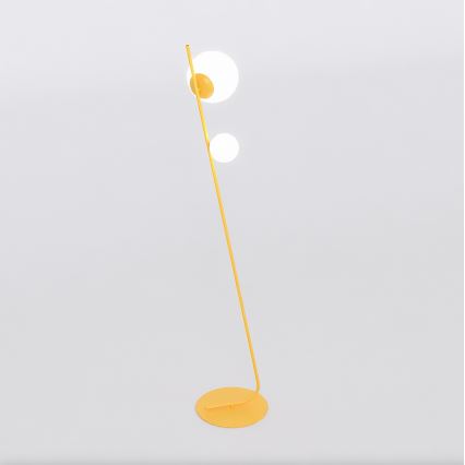 Stojacia lampa TATU 2xG9/8W/230V oranžová