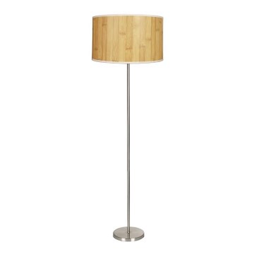 Stojacia lampa TIMBER 1xE27/60W/230V béžová/matný chróm