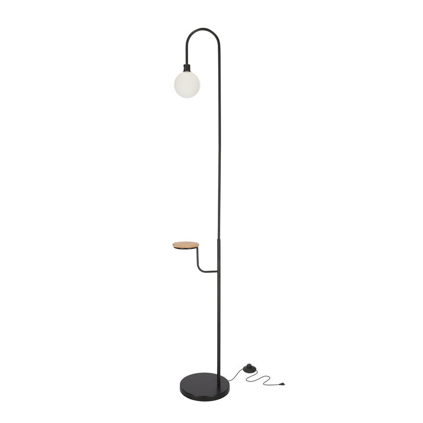 Stojacia lampa VANITY 1xG9/40W/230V čierna
