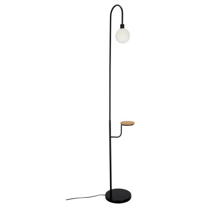 Stojacia lampa VANITY 1xG9/40W/230V čierna