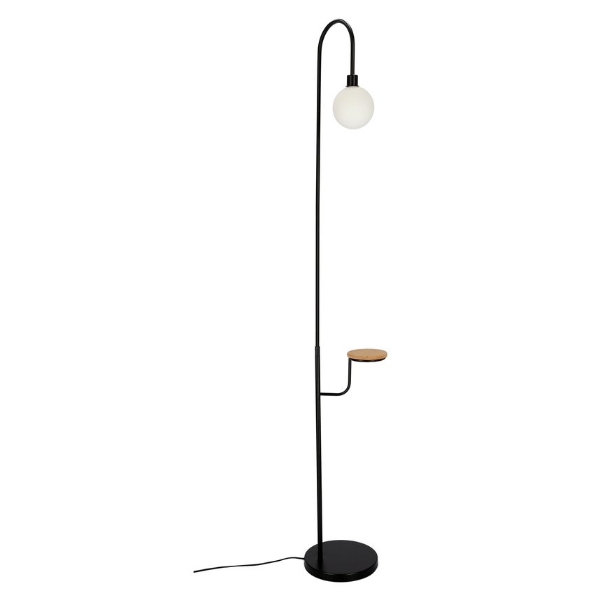 Stojacia lampa VANITY 1xG9/40W/230V čierna