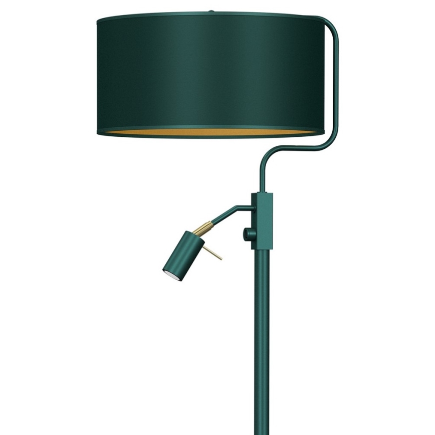 Stojacia lampa VERDE 1xE27/60W/230V + 1xGU10-MR11/7W zelená