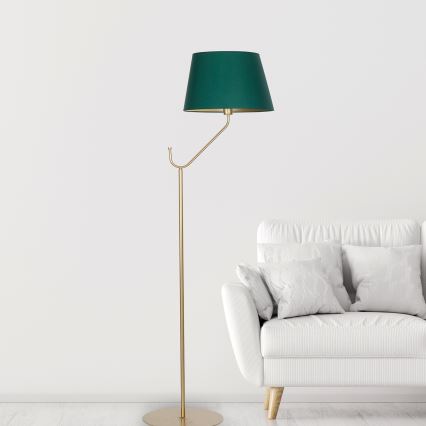 Stojacia lampa VICTORIA 1xE27/60W/230V zelená