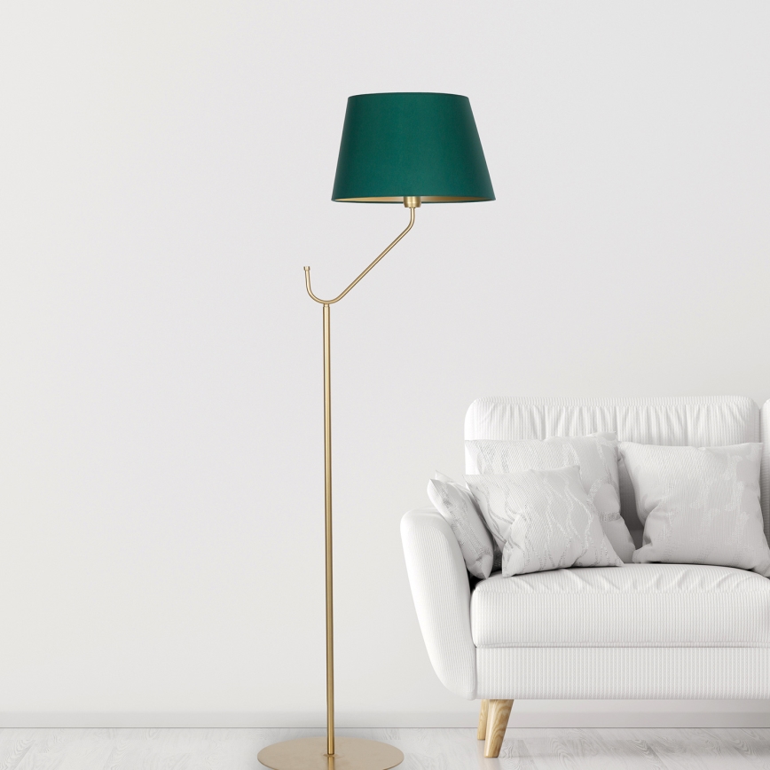 Stojacia lampa VICTORIA 1xE27/60W/230V zelená