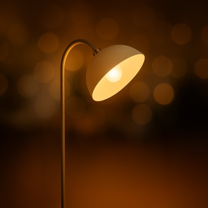 Stojacia lampa ZACK 1xE27/60W/230V béžová