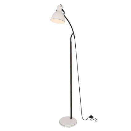 Stojacia lampa ZUMBA 1xE27/40W/230V biela/čierna
