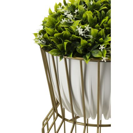 Stojan na kvety 50x26 cm zlatá