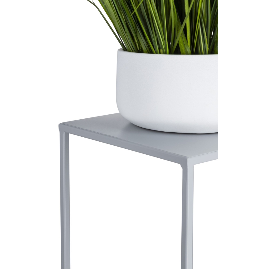 Stojan na kvety 70x24 cm šedá