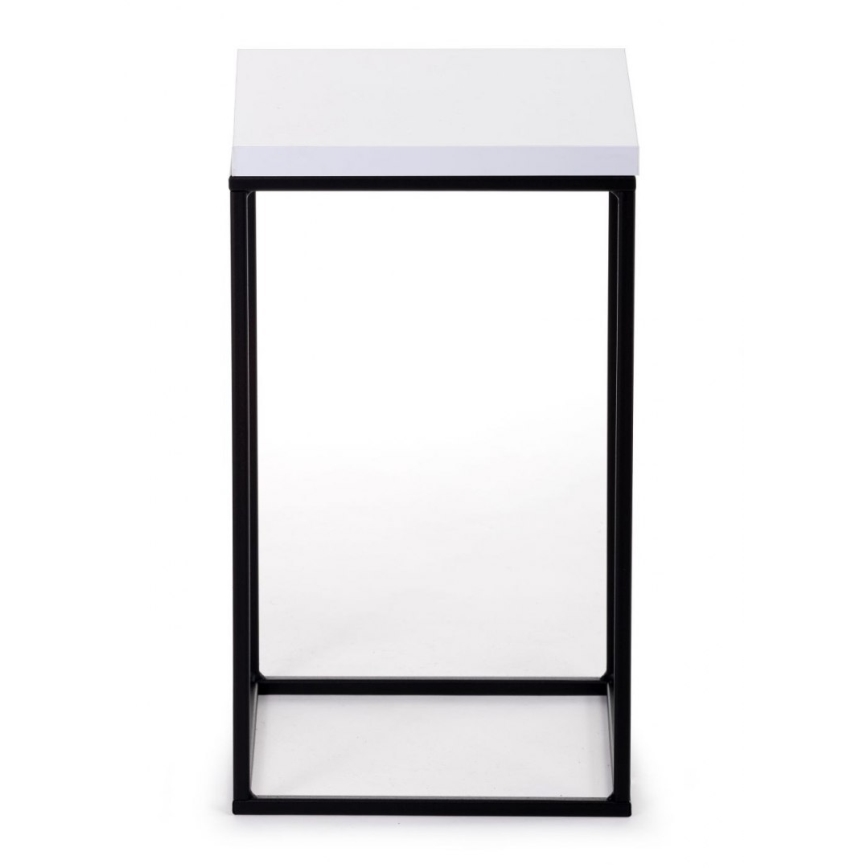 Stojan na kvety BASICLOFT 40x24 biela/čierna