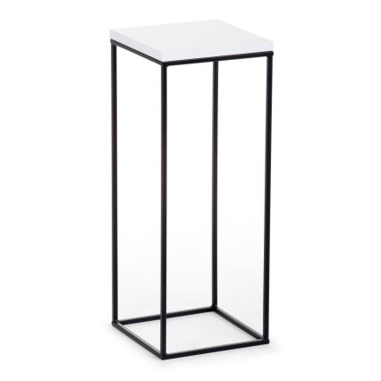 Stojan na kvety BASICLOFT 60x24 čierna/biela