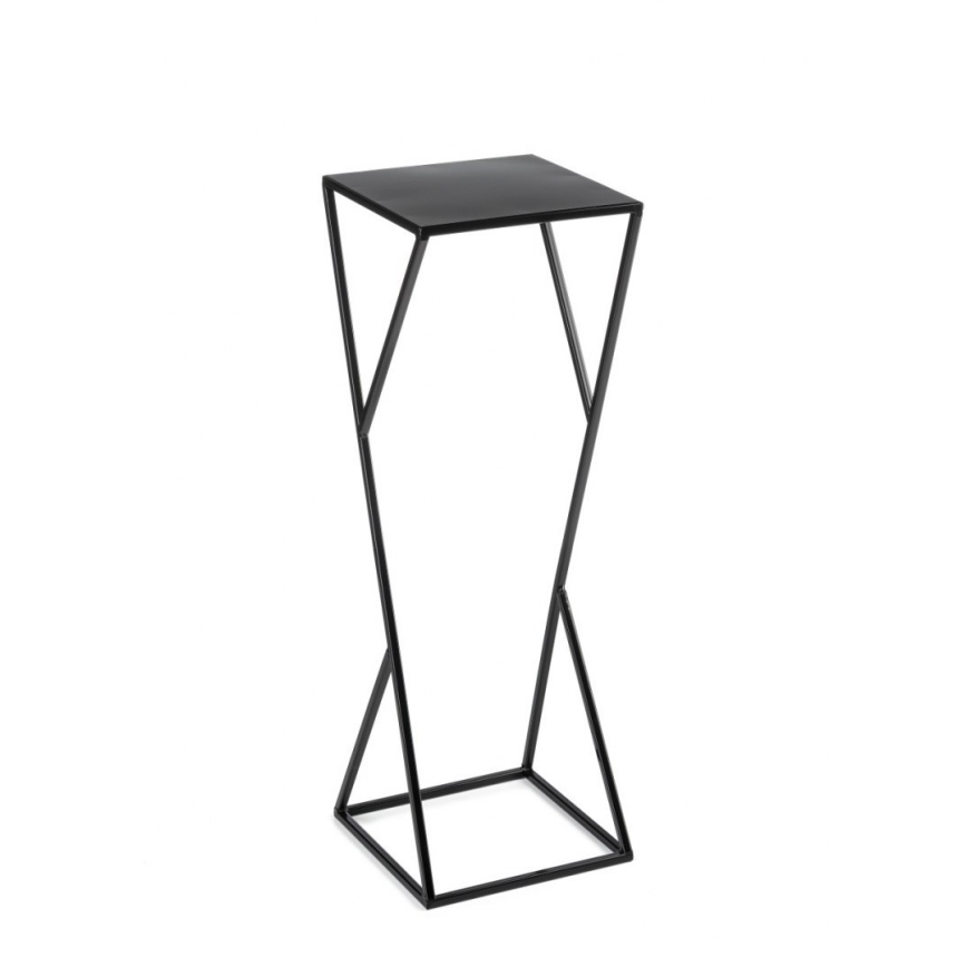 Stojan na kvety LOFT 70x23,5 cm čierna