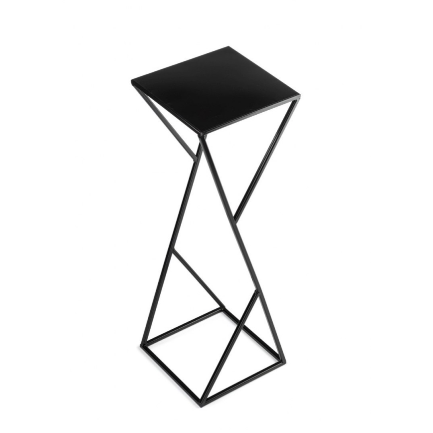 Stojan na kvety LOFT 70x23,5 cm čierna