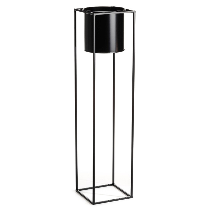 Stojan na kvety RING 100x23 cm čierna